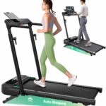 UREVO Smart Laufband mit Auto-Steigung und Schreibtisch-Workstation