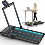 Sportstech, Laufband für Zuhause klappbar, bis 12 km/h, 7,5% Steigung | 150 kg belastbar, 2in1 Walking Pad bis 6 km/h, Laufband bis 12 km/h, LED Display, Bluetooth App, Home Office, sWalk Plus