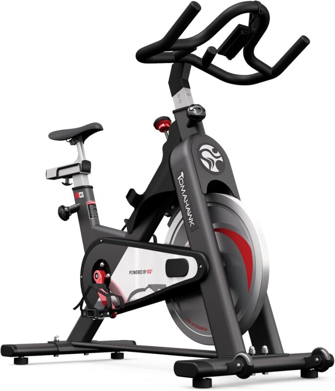 Tomahawk Erwachsene Indoor Bike IC2, Schwarz Matt, IC-TKIC2B-01