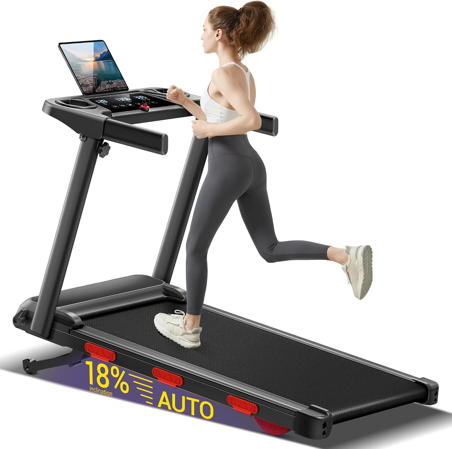 71nqldZzS1L._AC_SL1500 CURSOR Laufband für Zuhause mit Steigung Auto