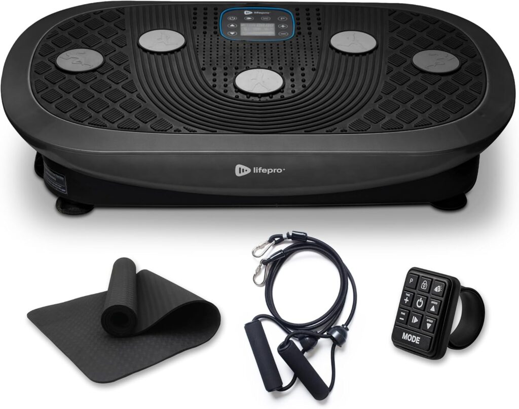 Lifepro Rumblex 4D Vibrationsplatte mit 7 Trainingsmodi