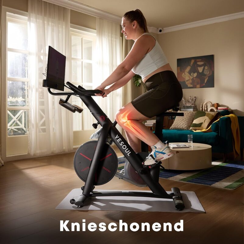 YESOUL G1M Ergometer, 21,5-Zoll-FHD-Bildschirm, Magnetwiderstand